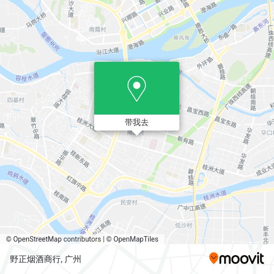 野正烟酒商行地图