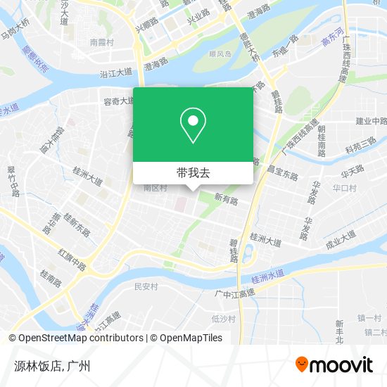 源林饭店地图