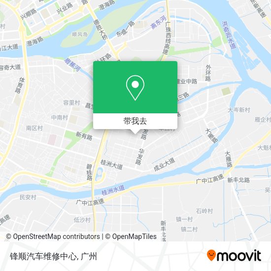 锋顺汽车维修中心地图