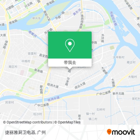 捷丽雅厨卫电器地图