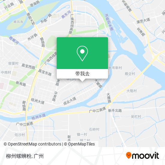 柳州螺蛳粉地图