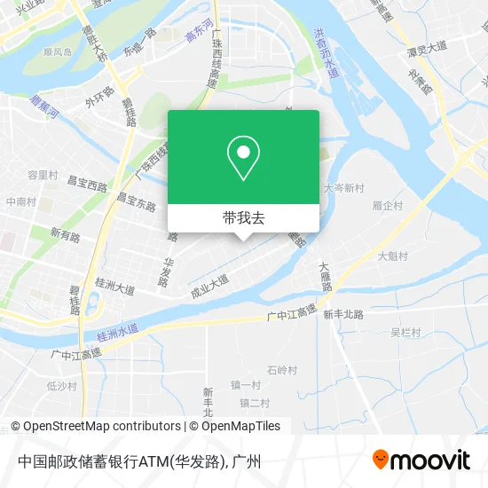 中国邮政储蓄银行ATM(华发路)地图