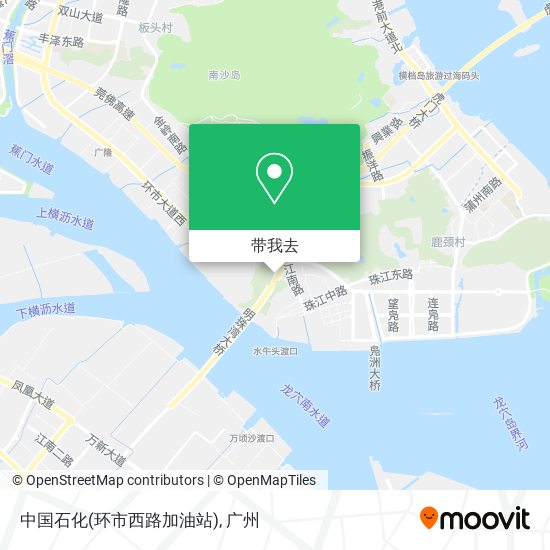 中国石化(环市西路加油站)地图