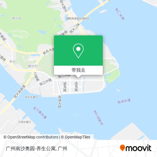 广州南沙奥园-养生公寓地图