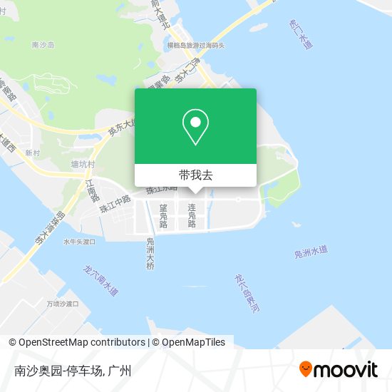 南沙奥园-停车场地图