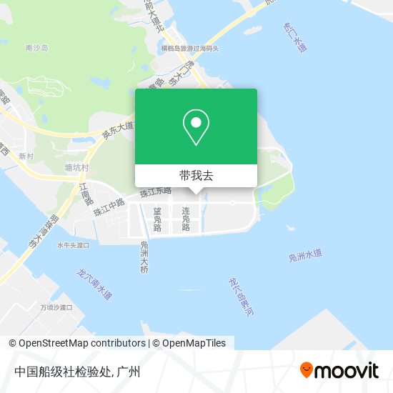 中国船级社检验处地图
