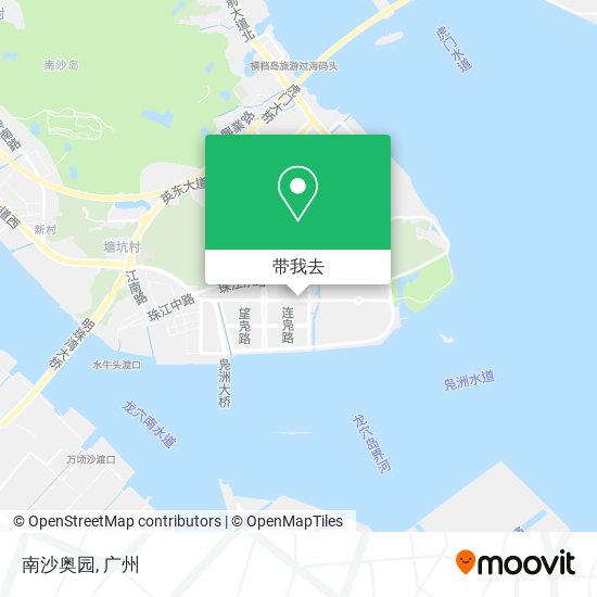 南沙奥园地图