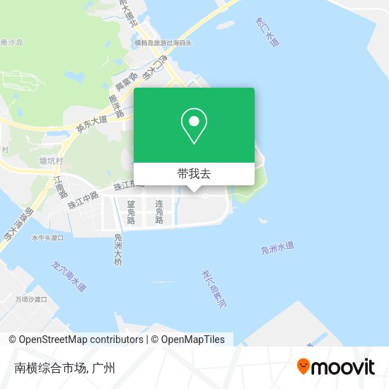 南横综合市场地图