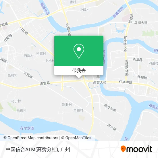 中国信合ATM(高赞分社)地图