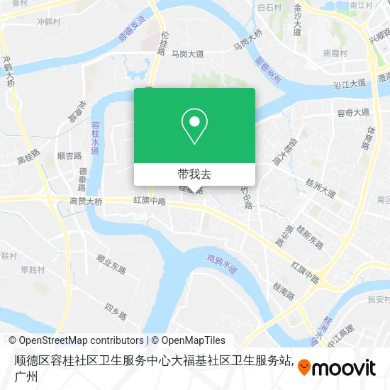 顺德区容桂社区卫生服务中心大福基社区卫生服务站地图