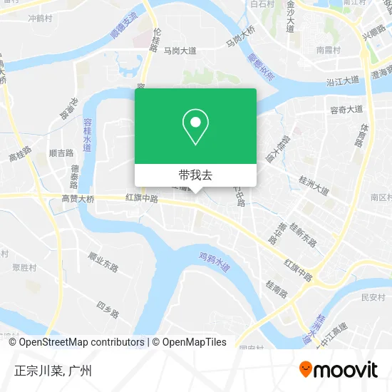 正宗川菜地图