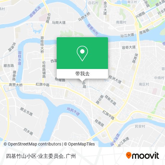 四基竹山小区-业主委员会地图