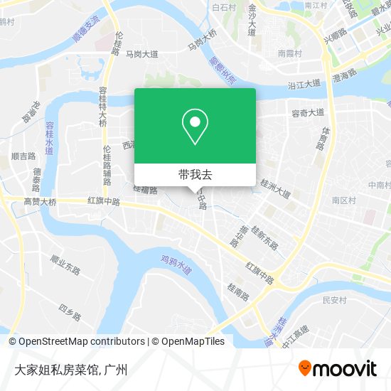 大家姐私房菜馆地图