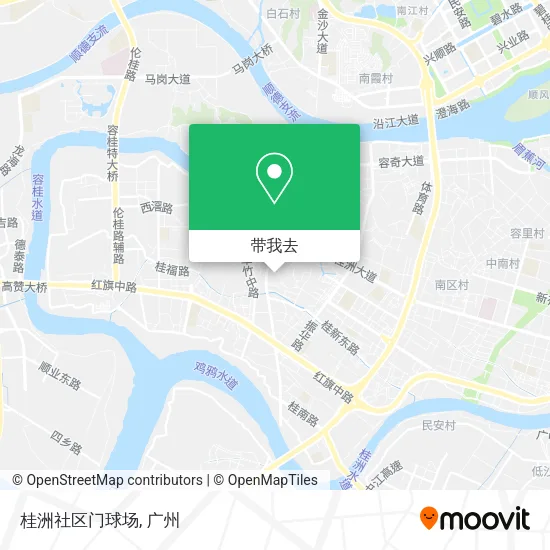 桂洲社区门球场地图