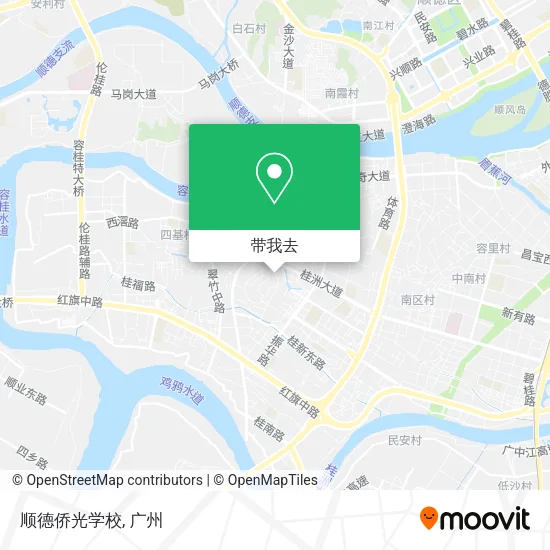 顺德侨光学校地图