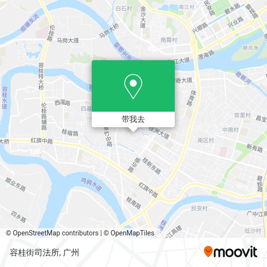容桂街司法所地图