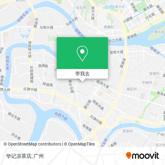 华记凉茶店地图