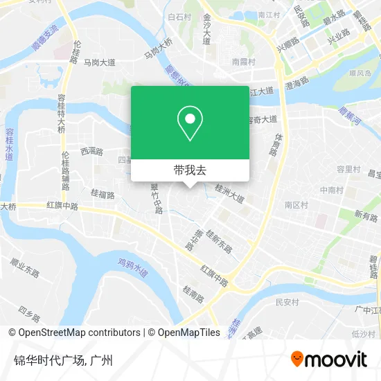 锦华时代广场地图