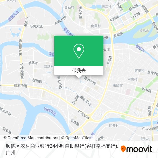 顺德区农村商业银行24小时自助银行(容桂幸福支行)地图