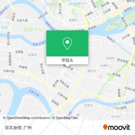 容宾旅馆地图