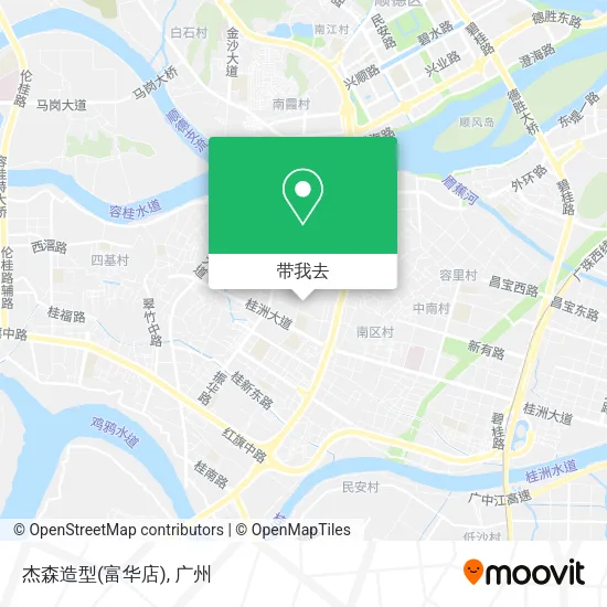 杰森造型(富华店)地图