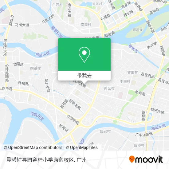 晨晞辅导园容桂小学康富校区地图