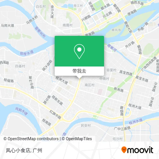 凤心小食店地图