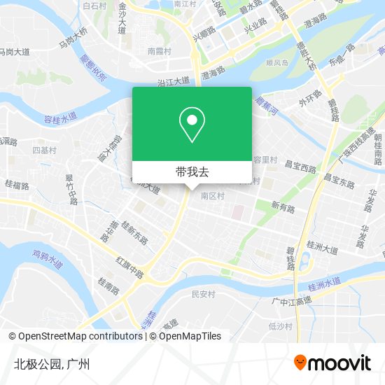 北极公园地图