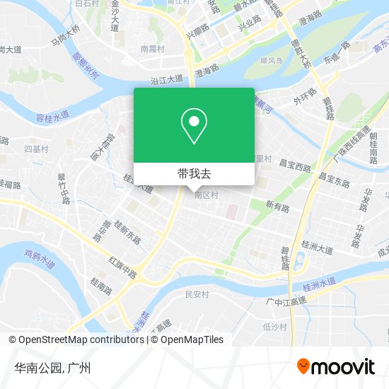 华南公园地图