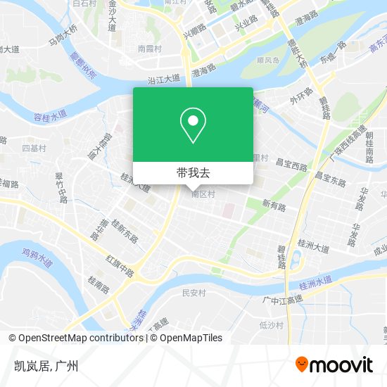 凯岚居地图