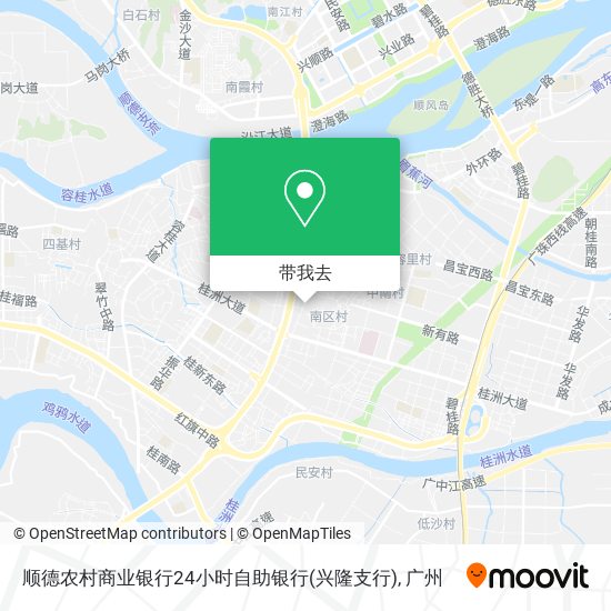 顺德农村商业银行24小时自助银行(兴隆支行)地图