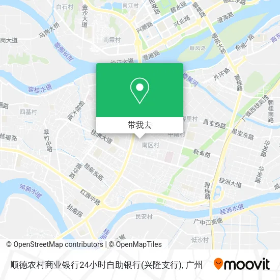 顺德农村商业银行24小时自助银行(兴隆支行)地图