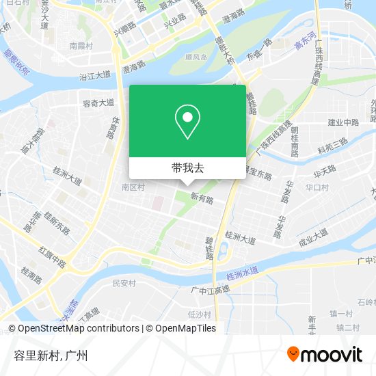 容里新村地图