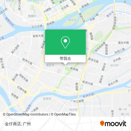 金仔商店地图