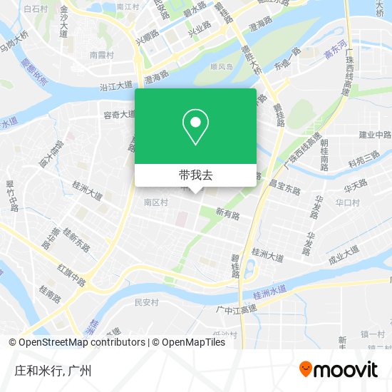 庄和米行地图