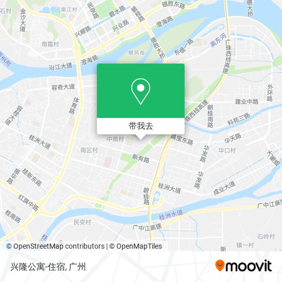 兴隆公寓-住宿地图