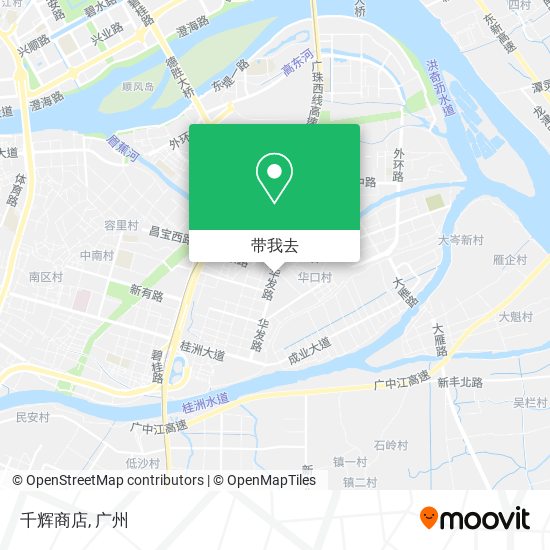千辉商店地图