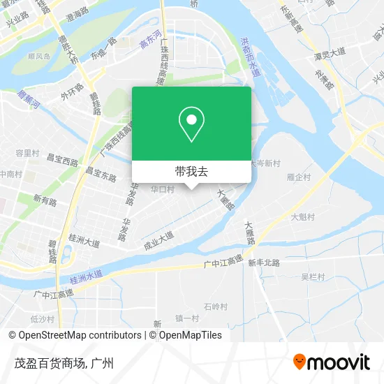 茂盈百货商场地图