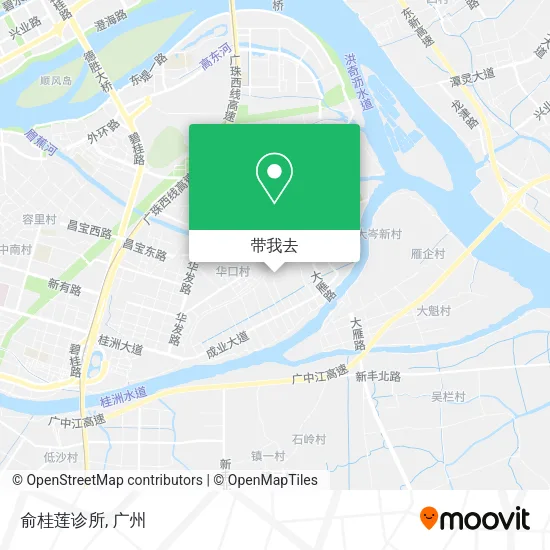 俞桂莲诊所地图