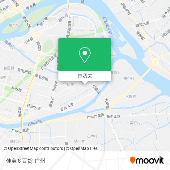 佳美多百货地图