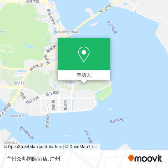 广州众邦国际酒店地图