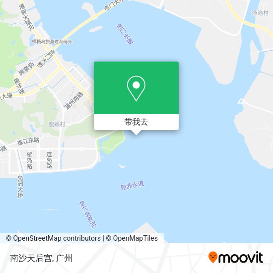 南沙天后宫地图