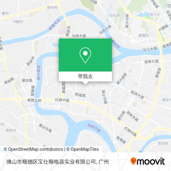 佛山市顺德区宝仕顺电器实业有限公司地图