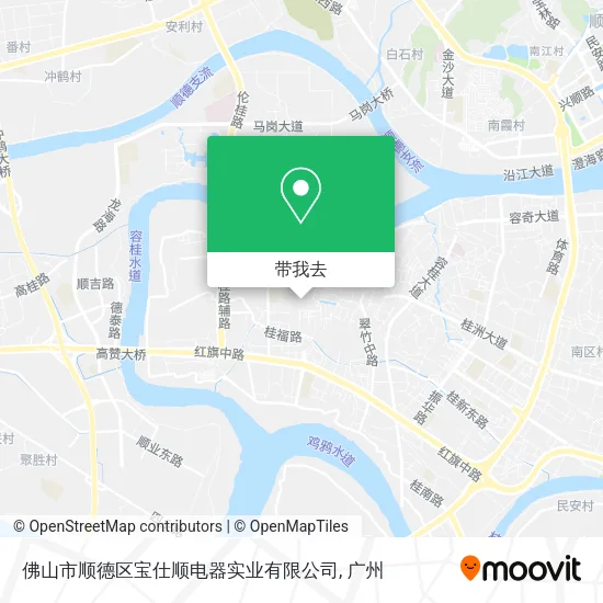 佛山市顺德区宝仕顺电器实业有限公司地图