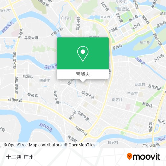 十三姨地图