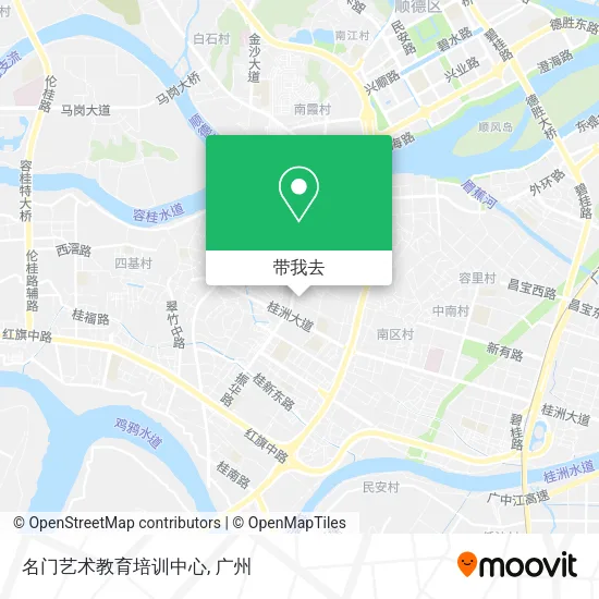 名门艺术教育培训中心地图