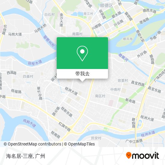 海名居-三座地图