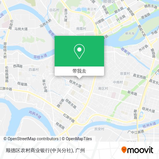 顺德区农村商业银行(中兴分社)地图