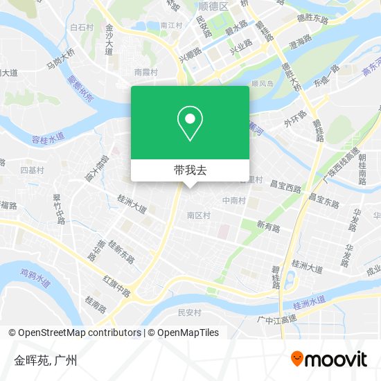 金晖苑地图