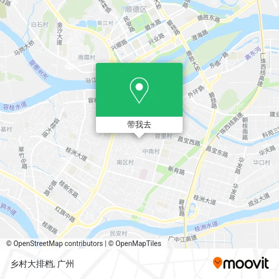 乡村大排档地图